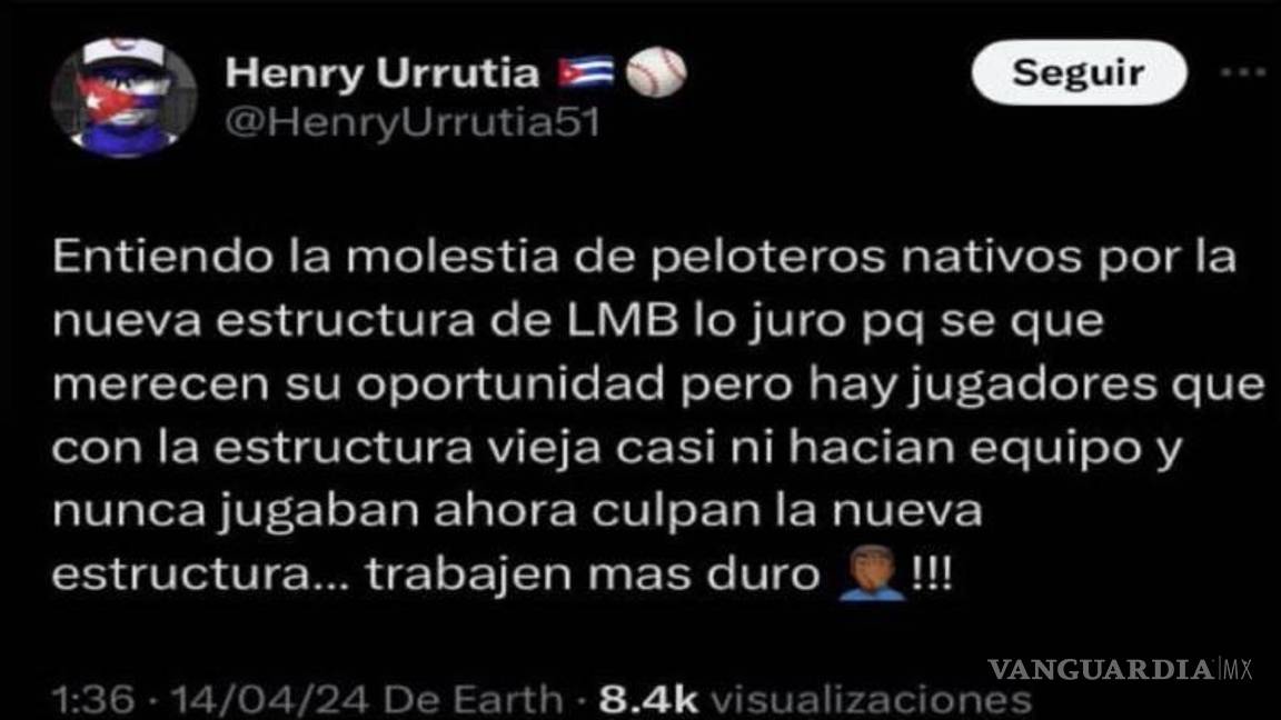 $!Henry Urrutia se enfrascó en una discusión con el mexicano Isaac Paredes.