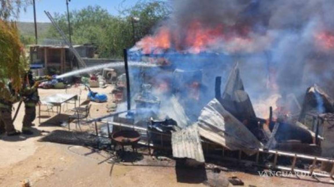Muere niña de 2 años en incendio de su vivienda en Ciudad Acuña, Coahuila