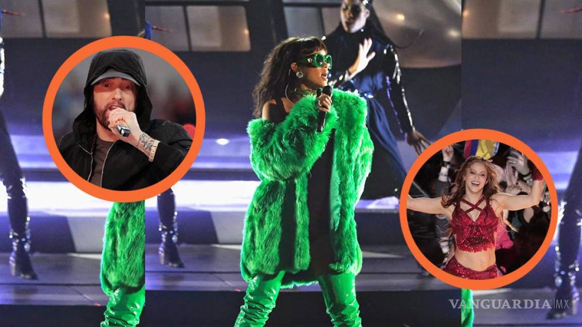 Quieren saltillenses ver a Rihanna cantar con Shakira y Eminem en el Super Bowl