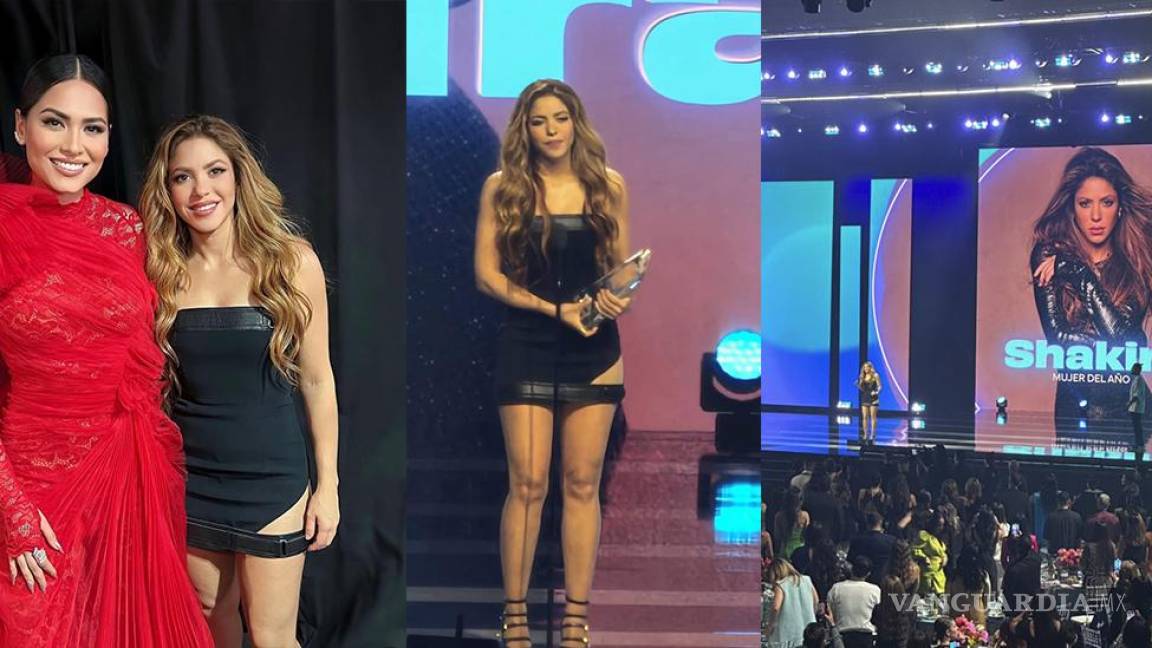 Dedica Shakira premio de la ‘Mujer del Año’ de Billboard Latino a su madre