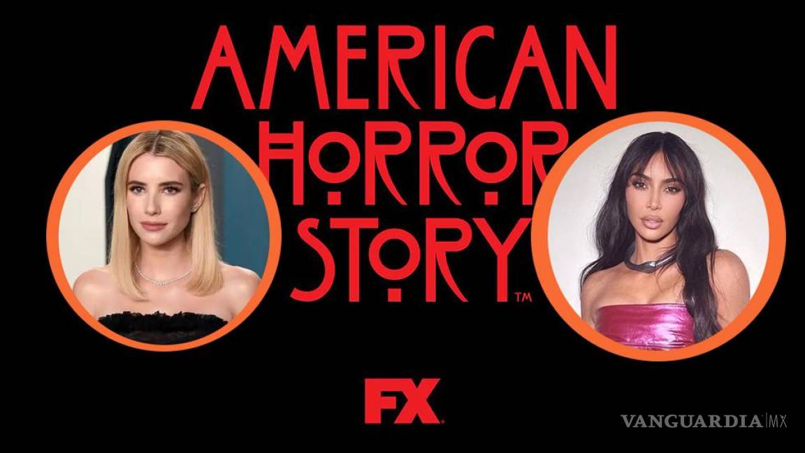 ¡Gritará Kim Kardashian junto a Emma Roberts! Protagonizarán ‘American Horror Story’ 12