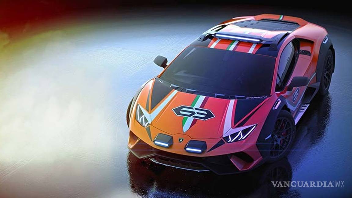 $!Lamborghini prepara un poderoso Huracán todoterreno, Sterrato