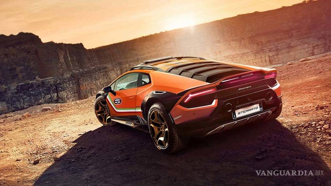 $!Lamborghini prepara un poderoso Huracán todoterreno, Sterrato