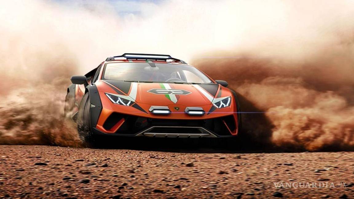 Lamborghini prepara un poderoso Huracán todoterreno, Sterrato
