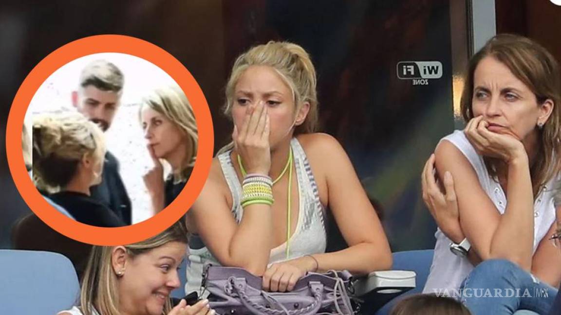 ¡¿Que qué?! Viralizan agresión de mamá de Piqué en contra Shakira (Video)