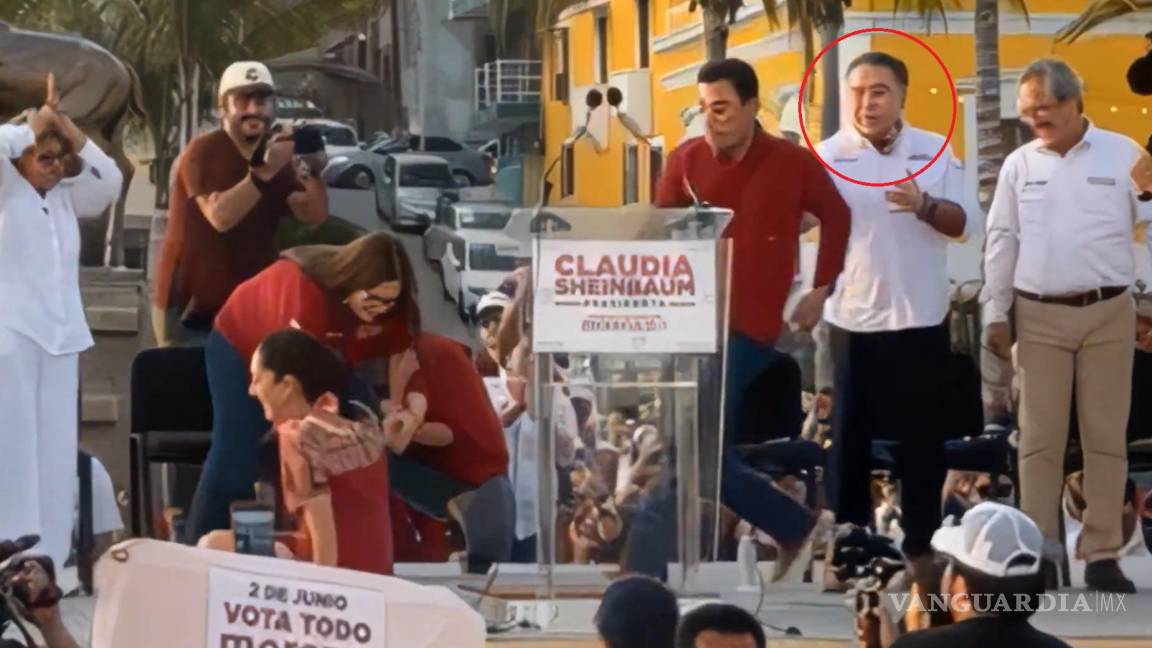 Caer salvó a Claudia de bailar con Enrique Inzunza, el Salgado Macedonio de Sinaloa: Loret de Mola