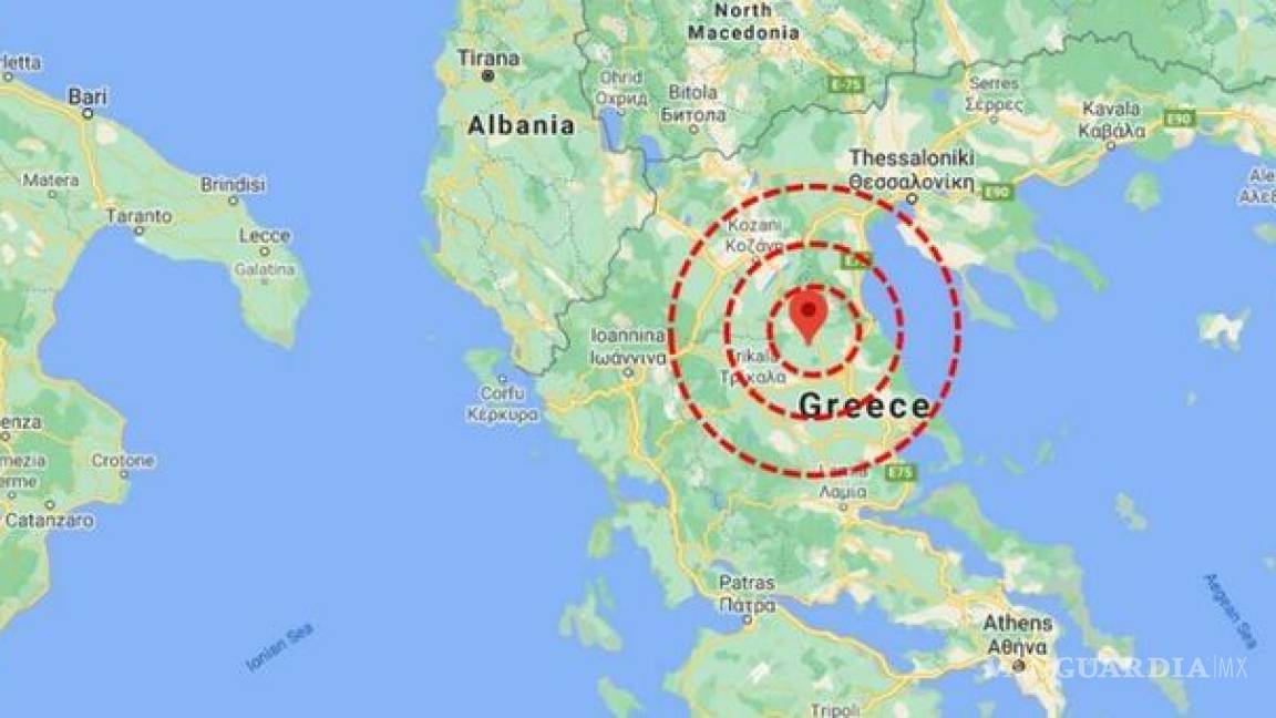 Revelan videos del terremoto de 6.3 que sacudió Grecia