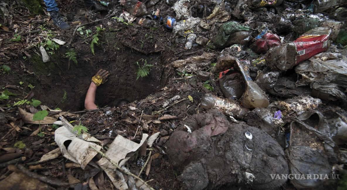 $!En Veracruz, hallaron una fosa clandestina al día durante 2017