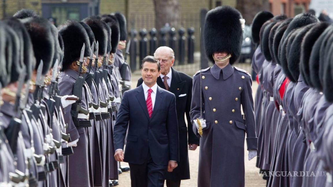 $!El entonces presidente Enrique Peña Nieto en el marco del año dual México-Inglaterra para fortalecer las relaciones diplomáticas entre ambas naciones.