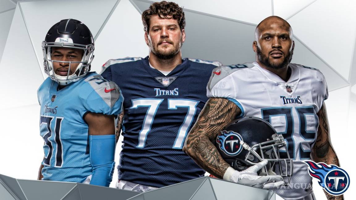 Los Titans de Tennessee estrenarán uniforme por su 20 aniversario