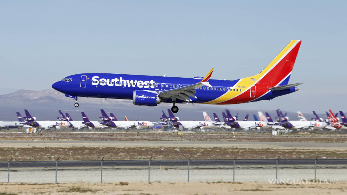 Retira aerolínea Southwest el Boeing 737 Max