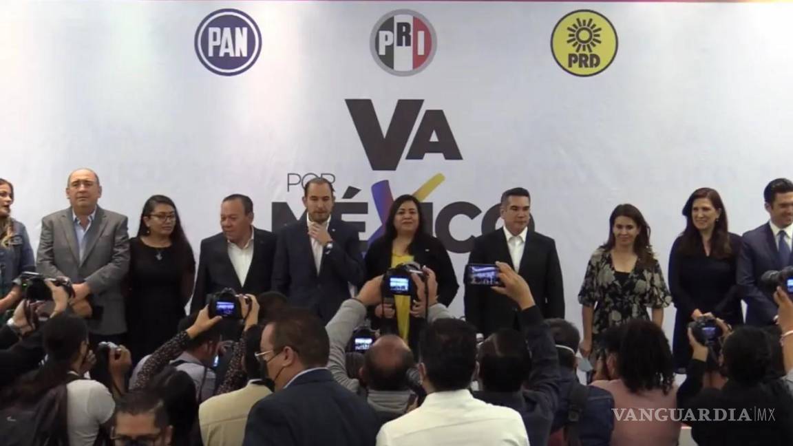 Hecho histórico para Coahuila; PAN, PRI y PRD irán juntos en 2023