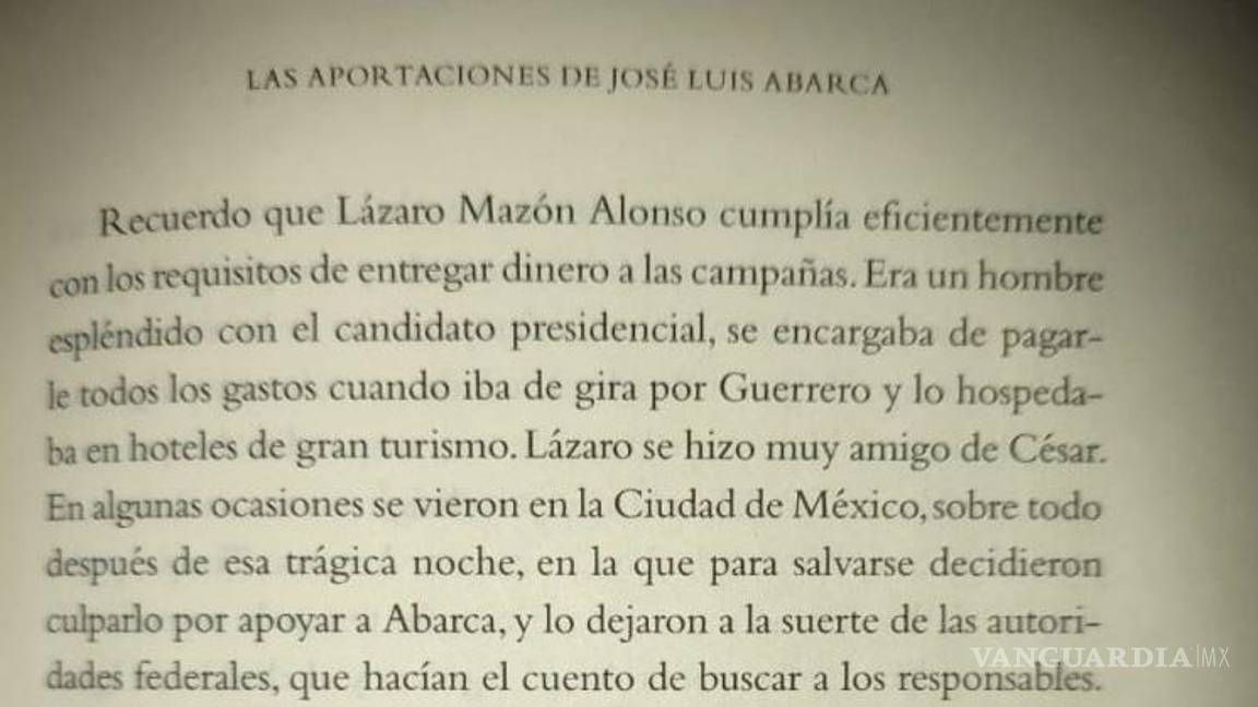 $!Dinero de los Abarca llegó a campaña de AMLO, según libro ‘El rey del cash’