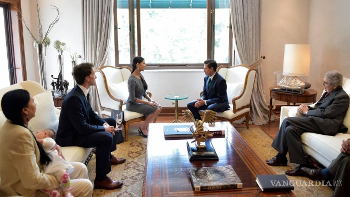 $!Peña Nieto se reune con la bailarina Elisa Carrillo