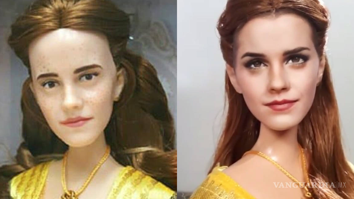 Artista transforma muñeca de &quot;Bella&quot;, ahora sí es idéntica a Emma Watson
