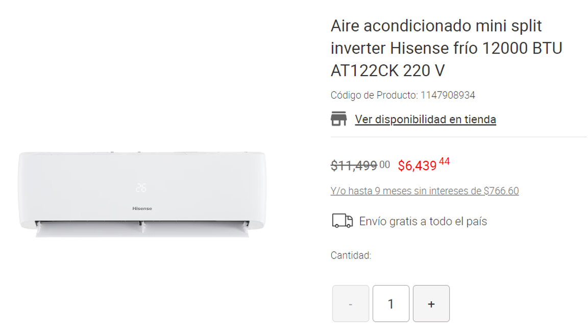 $!Liverpool lanza ‘Venta Nocturna’ por el Día del Padre; estas son las mejores ofertas en aires acondicionados