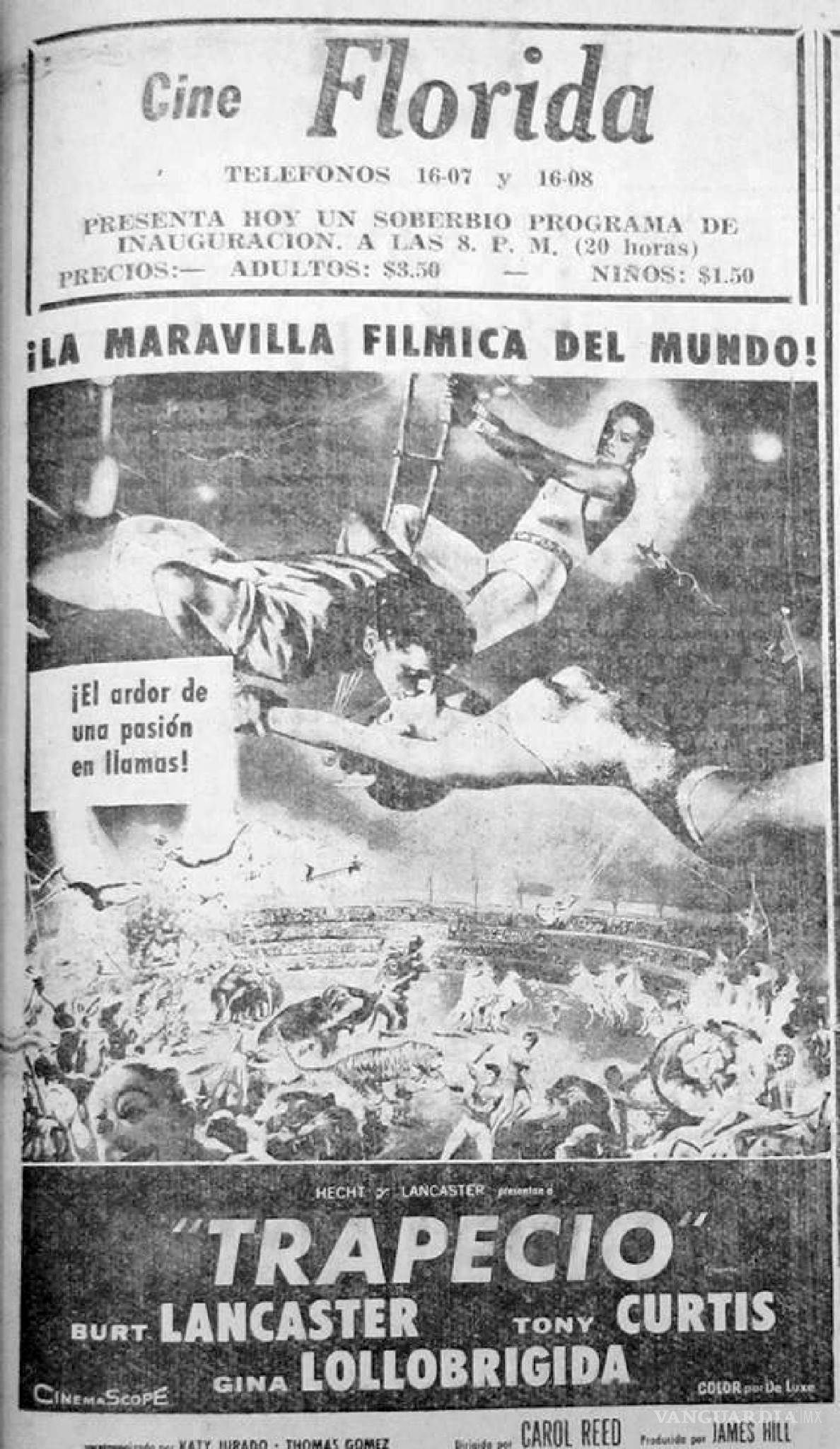 $!Relatos y retratos de Saltillo: Cine Florida, el más grande que se haya construido en la ciudad