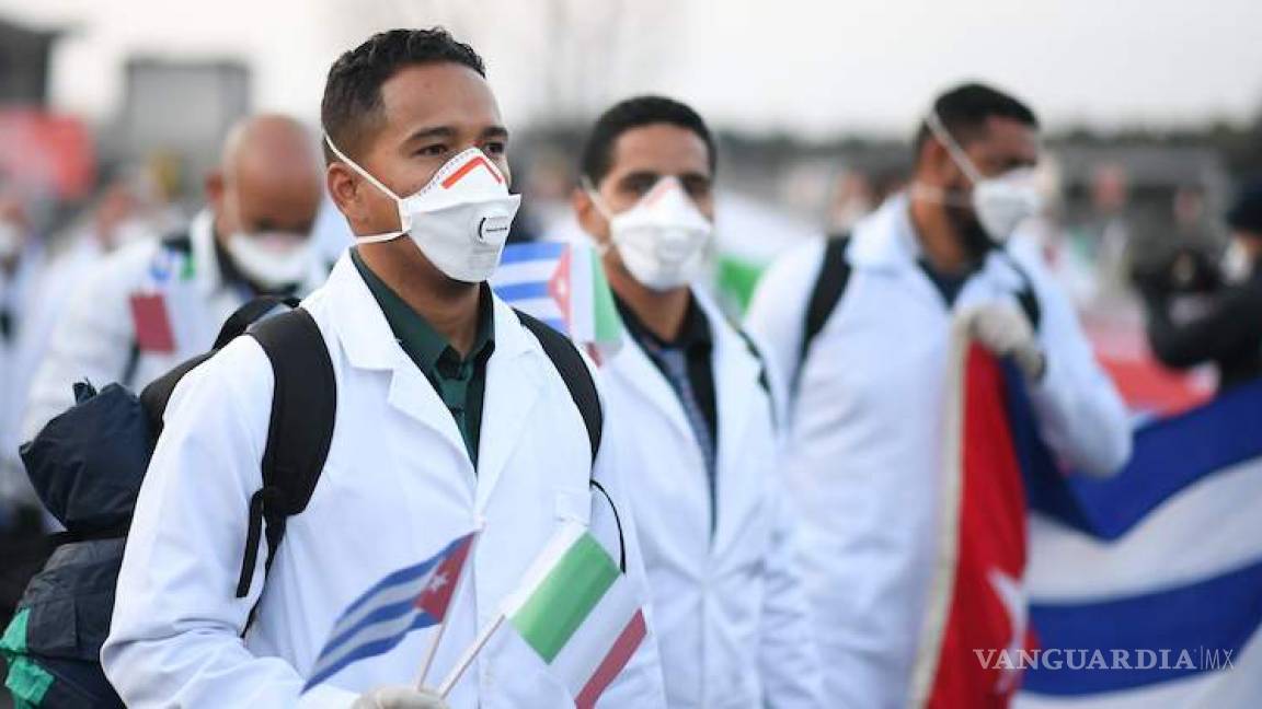 Médicos cubanos apoyarán a México en el combate al COVID-19