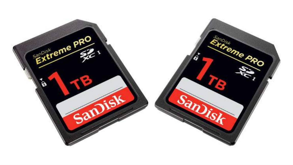 Más de 500 mil fotografías en la palma de tu mano: SanDisk lanza la primera tarjeta de memoria de 1TB