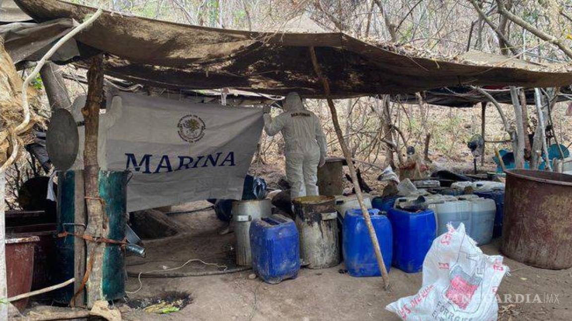 La Marina aseguró 5 mil 307 kilos de metanfetamina en Sinaloa
