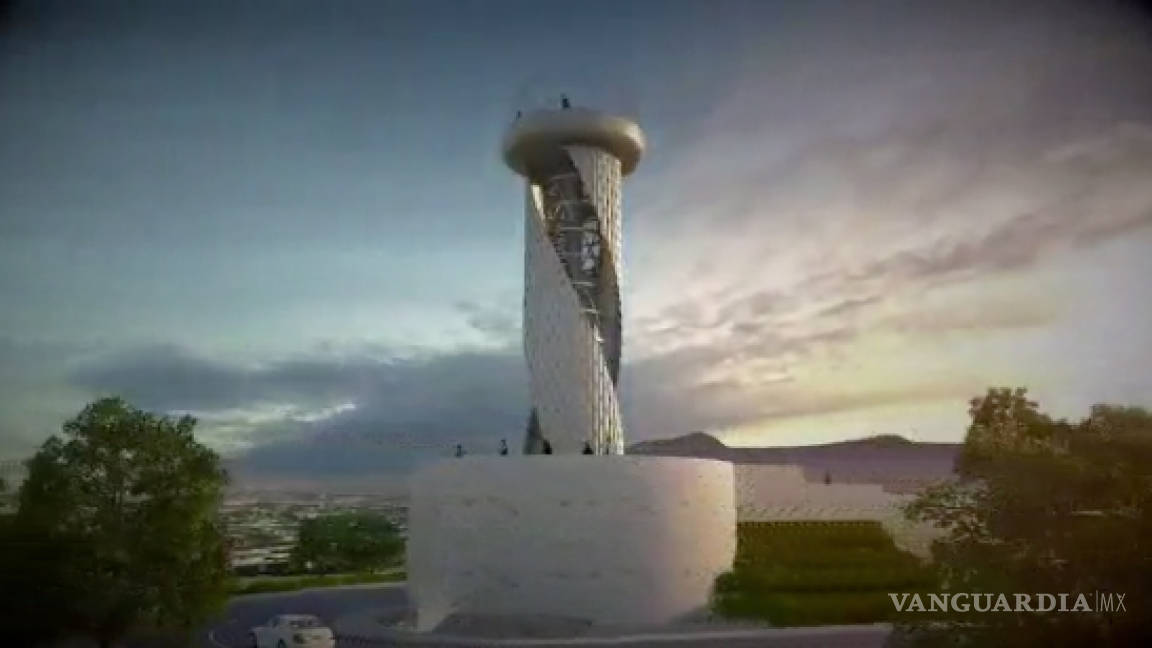 Anuncian nuevos proyectos para Saltillo en su aniversario: Torre-Mirador y el Teleférico