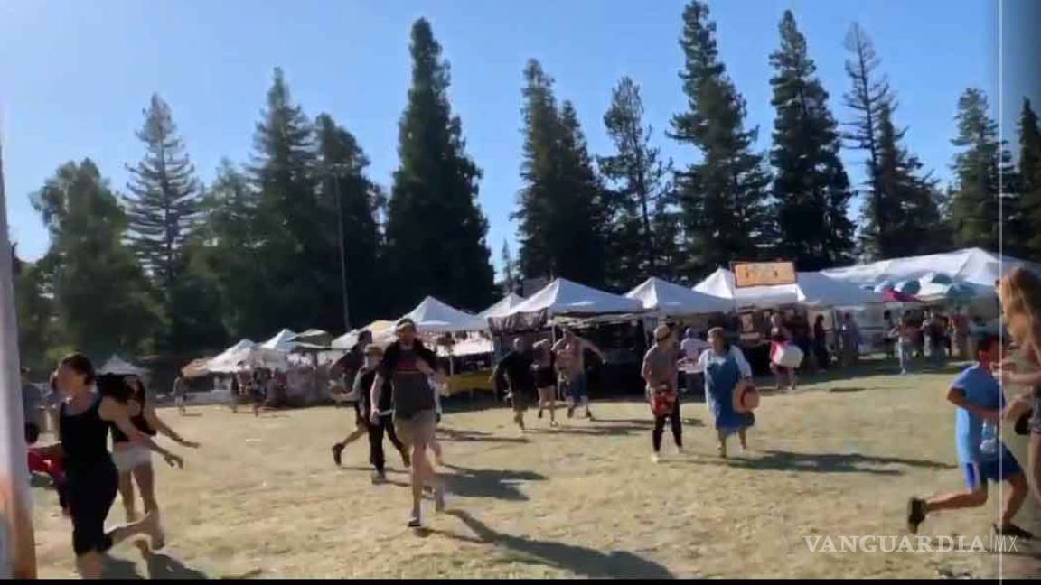 Se registra tiroteo en festival de comida en California; habría tres muertos