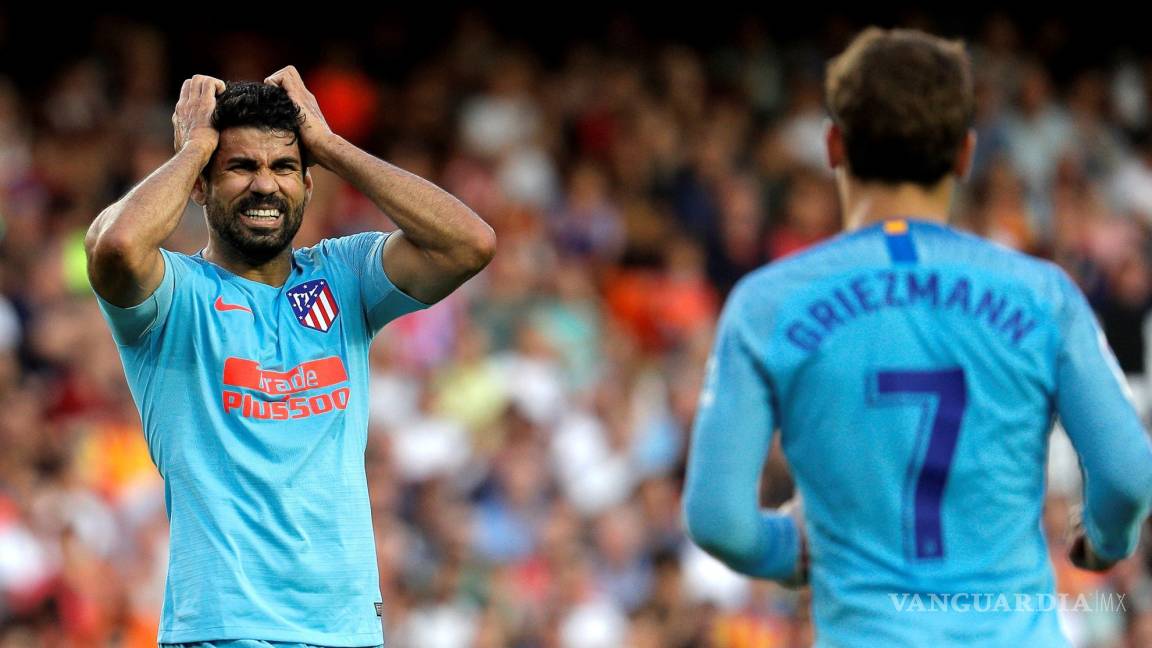 Atlético de Madrid pierde puntos en difícil visita al Valencia