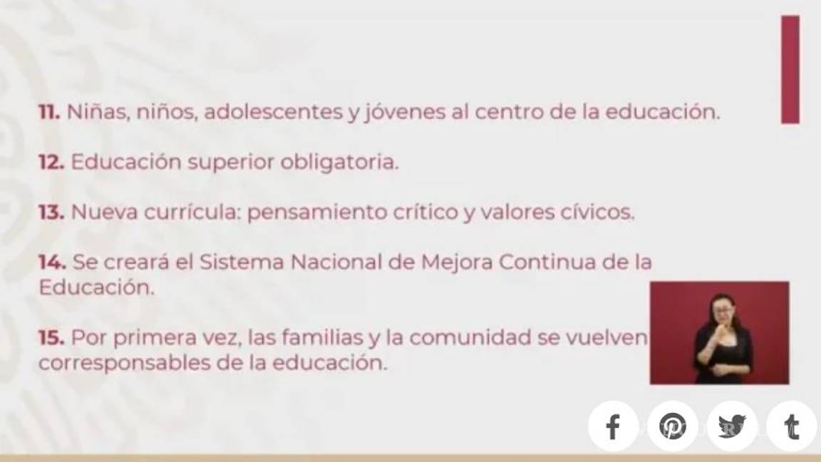 $!AMLO y Esteban Moctezuma presentan iniciativa de abrogación para la Reforma Educativa en 26 puntos