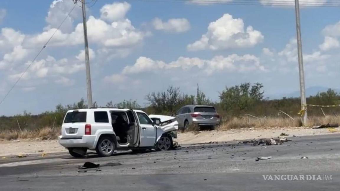 Detallan accidente del convoy de Sheinbaum en Monclova