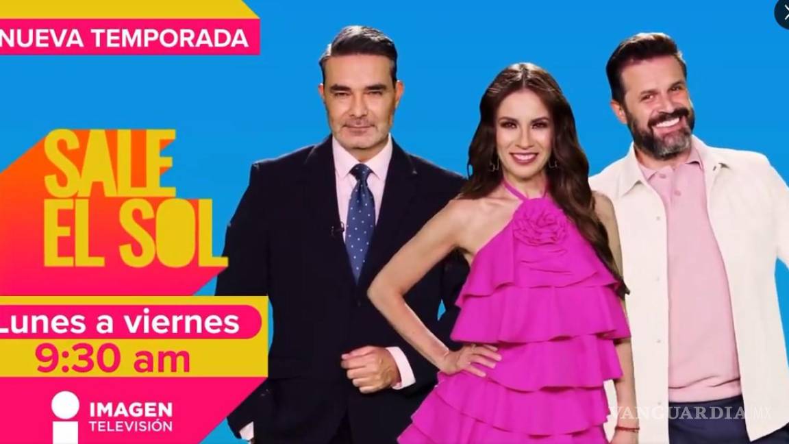 ¿Van por el rating? Cambian equipo de conductores en ‘Sale El Sol’ se unen Ingrid Coronado, Mauricio Islas y Mark Tacher