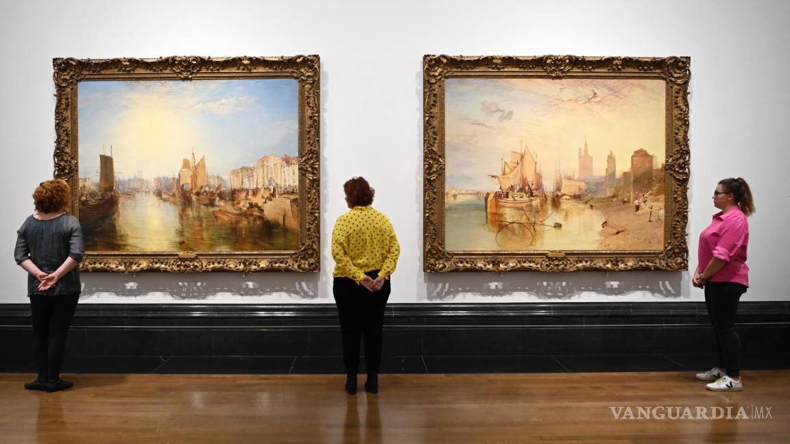 Por primera vez en más de cien años exhiben dos obras de Joseph Turner en la National Gallery de Londres