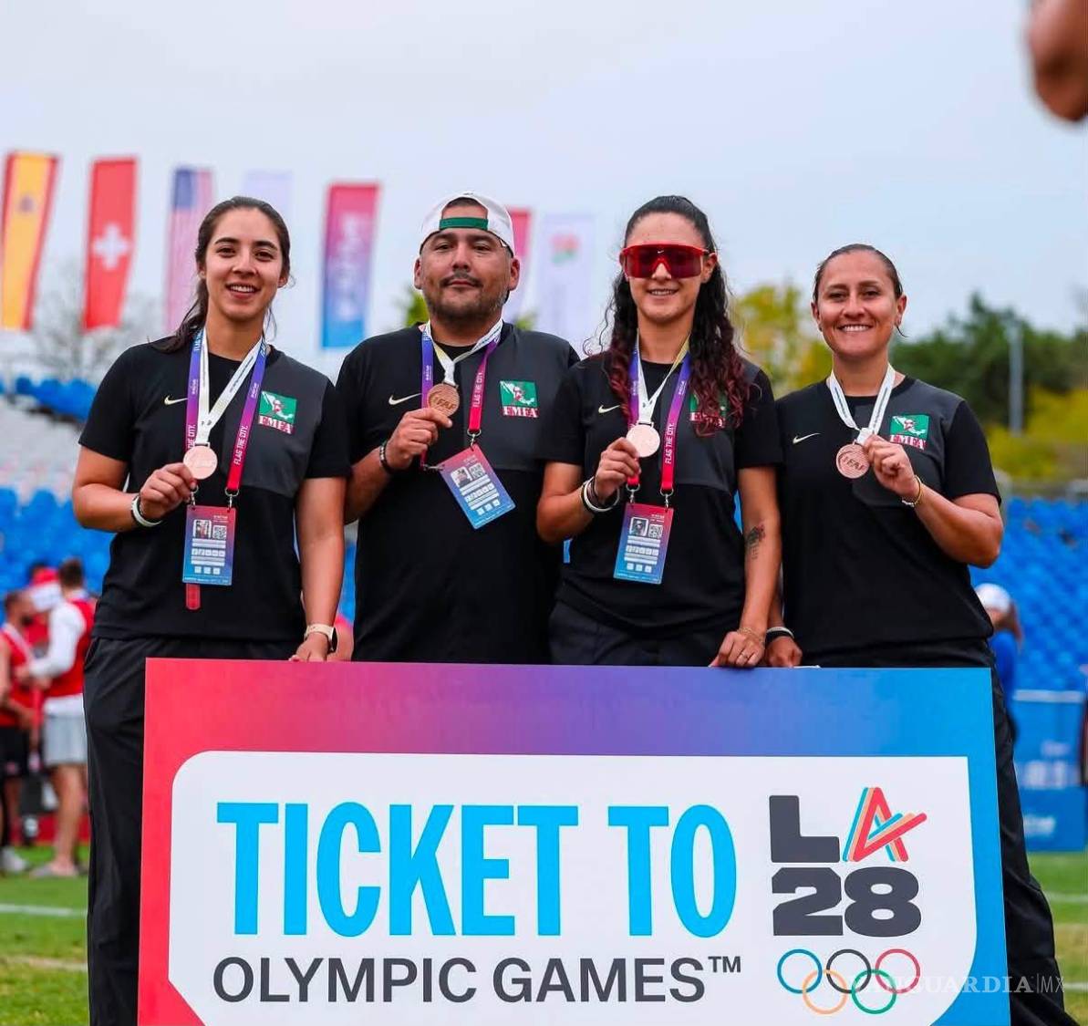 $!Pamela Reyes Wiseman formó parte del cuerpo técnico de México durante el Mundial IFAF 2026, donde el equipo femenil consiguió el boleto a Los Ángeles 2028.
