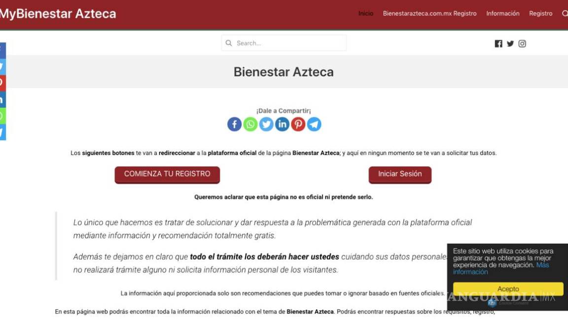 Detectan página fraudulenta de Becas Benito Juárez, alertan a becarios