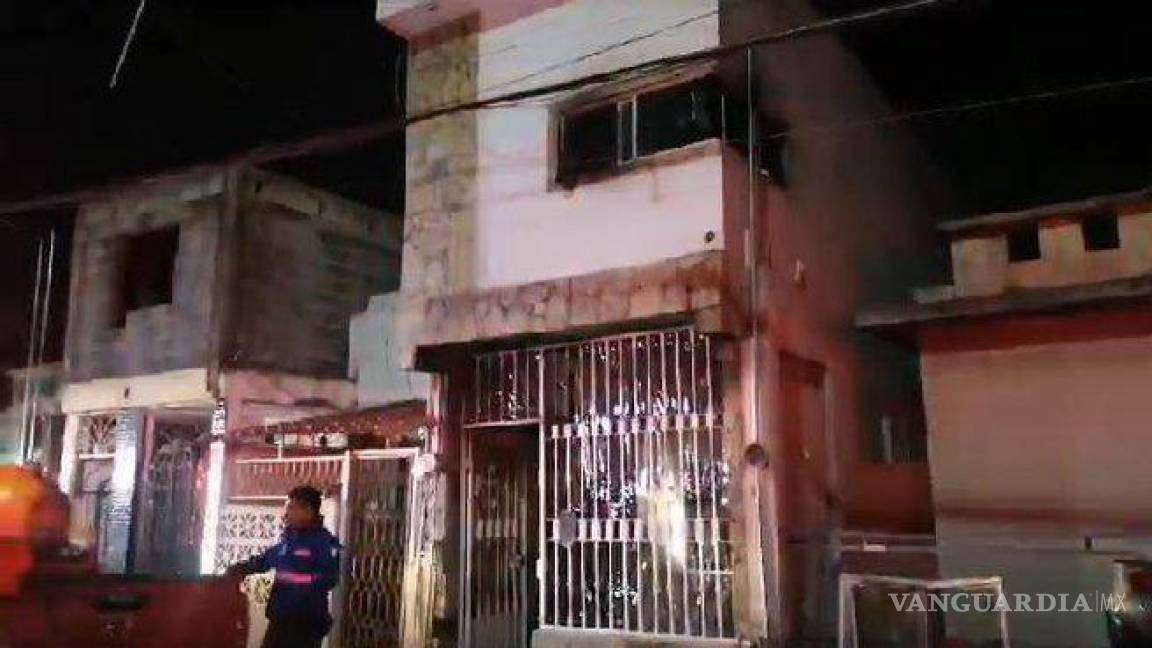 Tras salvar a sus hijos, madre muere en incendio en Monterrey, Nuevo León