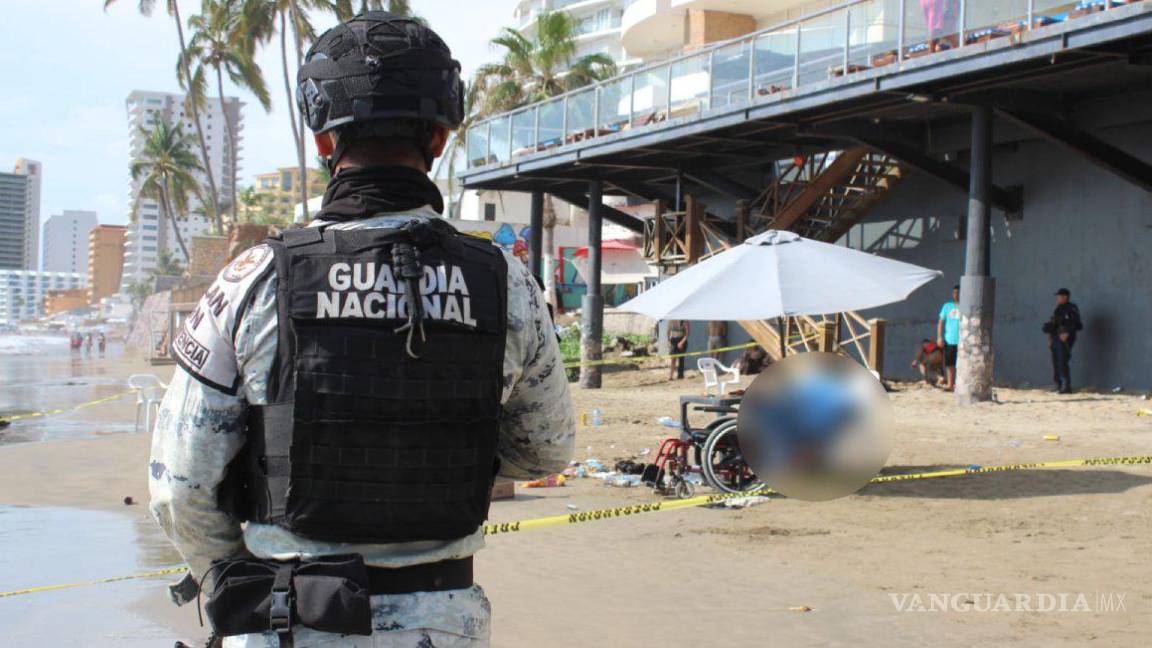 Asesinan a turista estadounidense en playa de Mazatlán