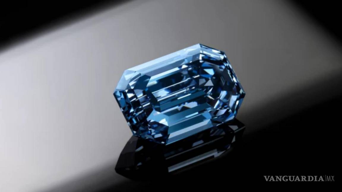 “De Beers Cullinan Blue”, un diamante azul valorado en 48 mdd será subastado en abril