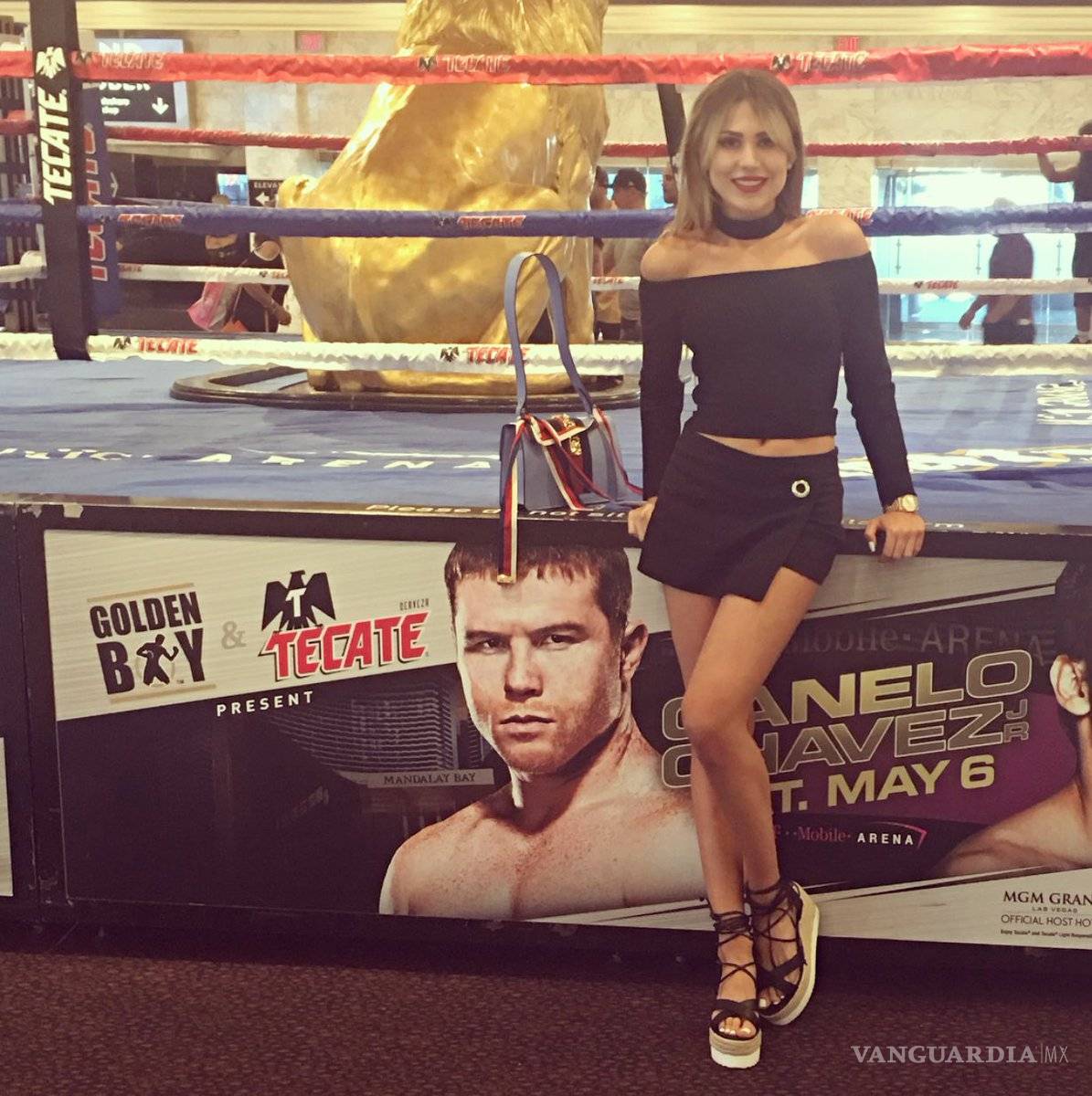 $!Canelo Álvarez y su novia esperan un bebé
