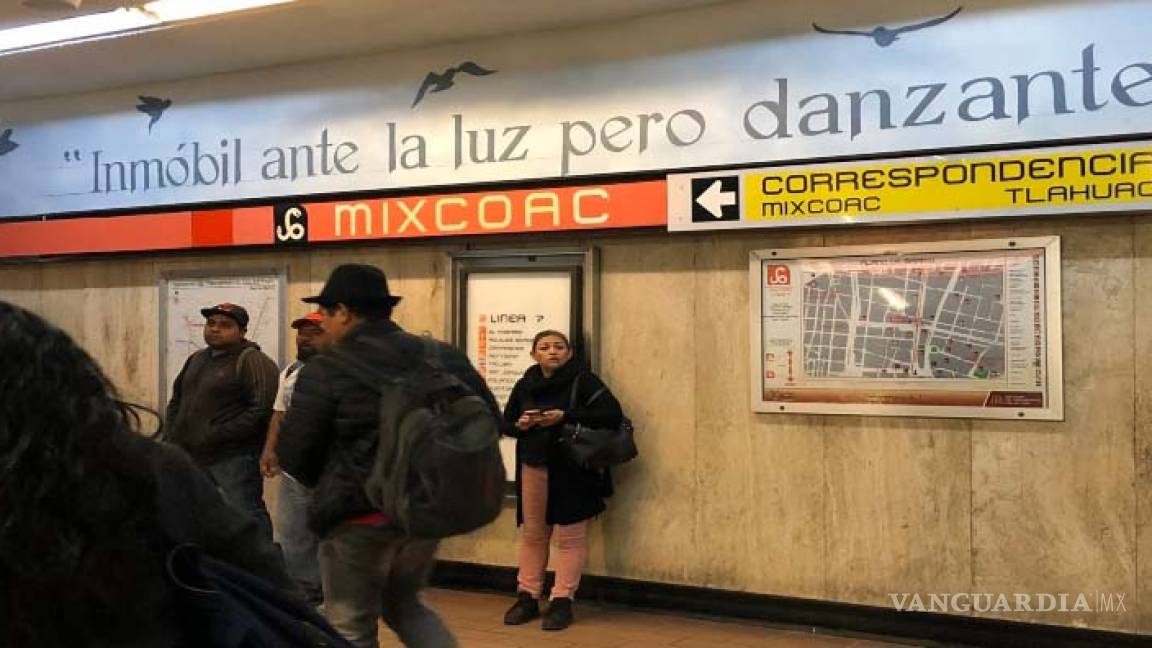 ¡El colmo! Plasman con errores cita de Octavio Paz en el Metro de la CDMX
