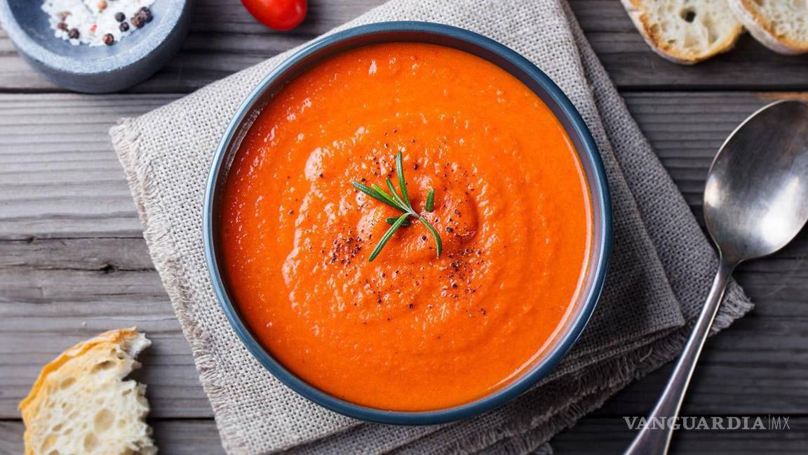 $!Receta 3: Sopa de gazpacho