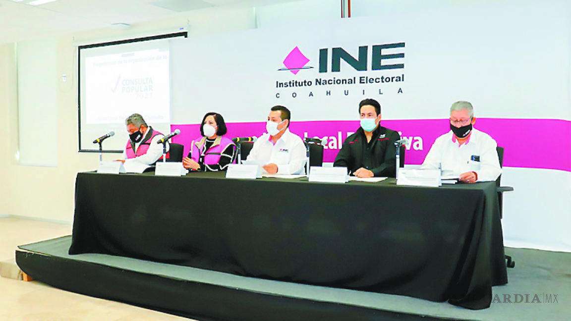 Inicia el INE organización de Consulta Popular en Coahuila