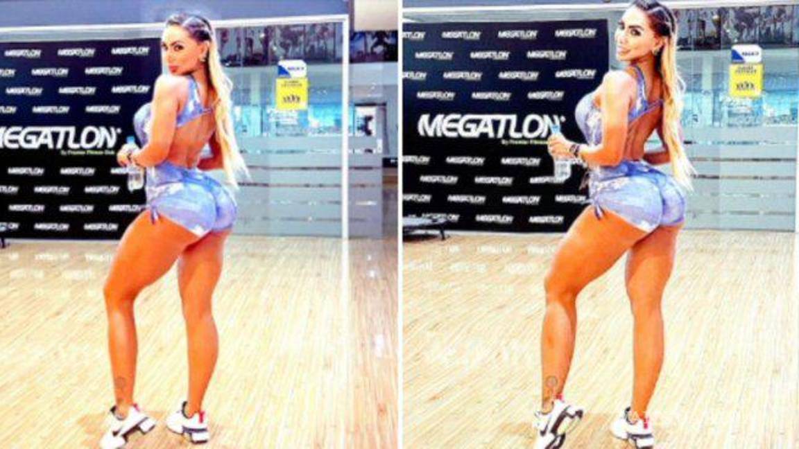 $!‘Hay que tener pudor’, critican a mamá ‘fit’ por atuendo “inapropiado” para dejar a su hijo en la escuela