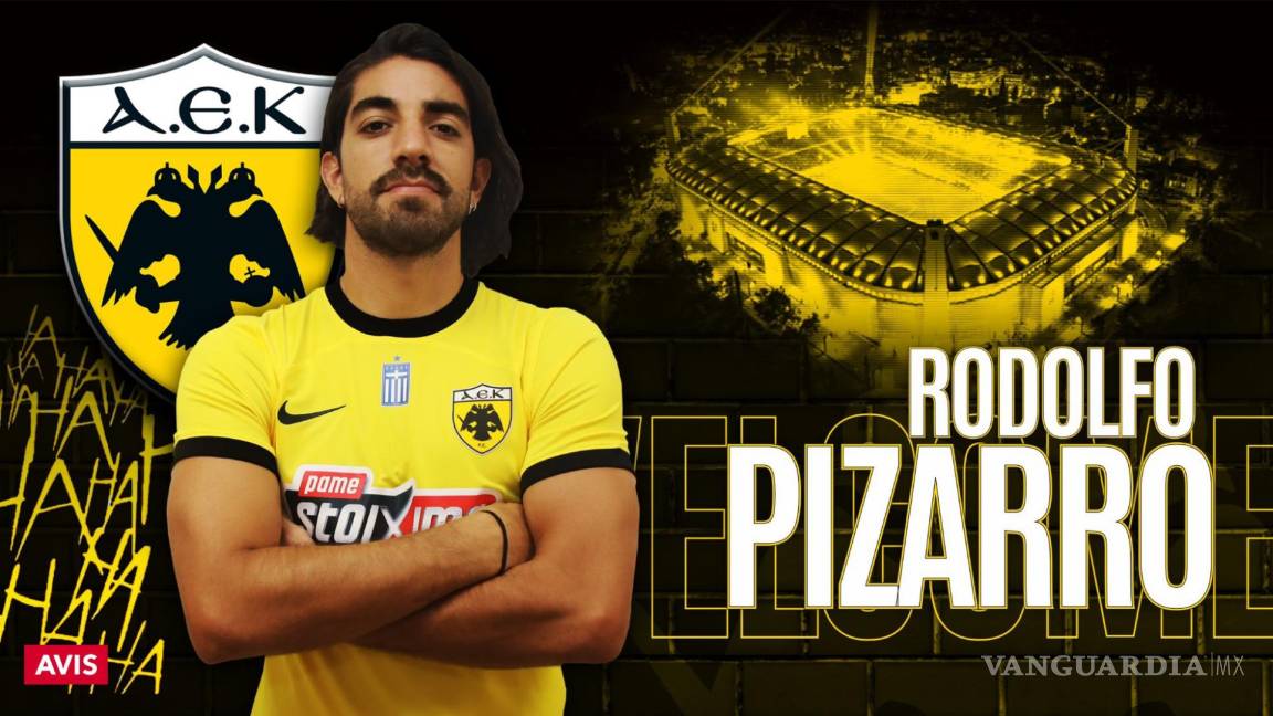 Rodolfo Pizarro es, oficialmente, jugador del AEK Atenas
