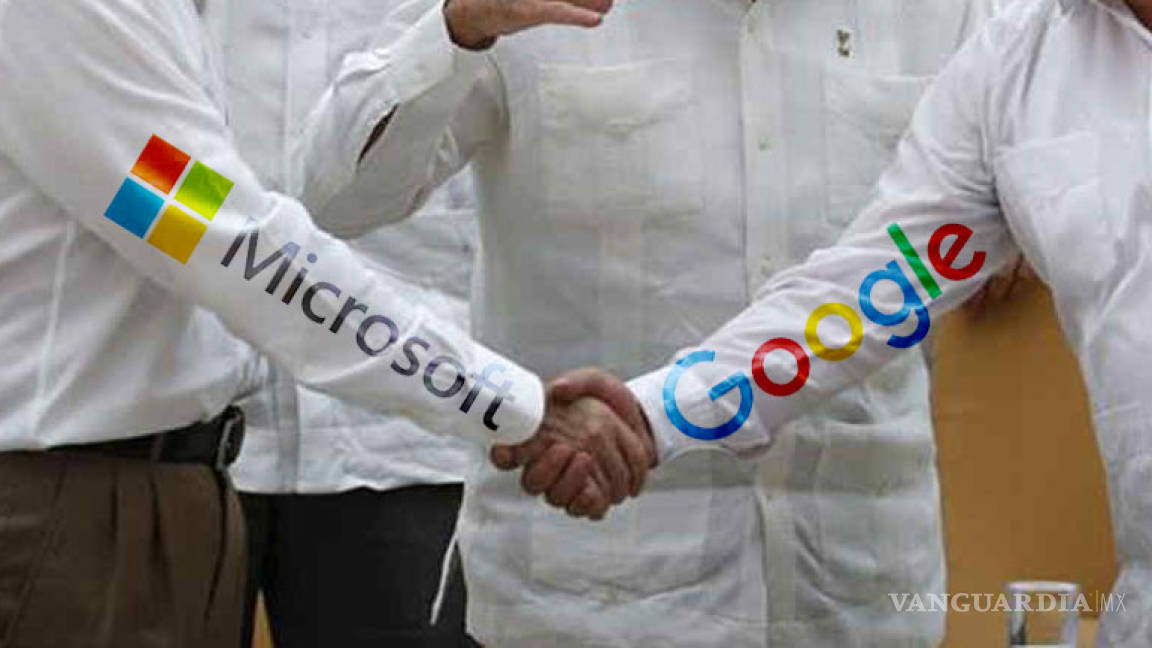Microsoft y Google retiran las disputas regulatorias pendientes entre ellas