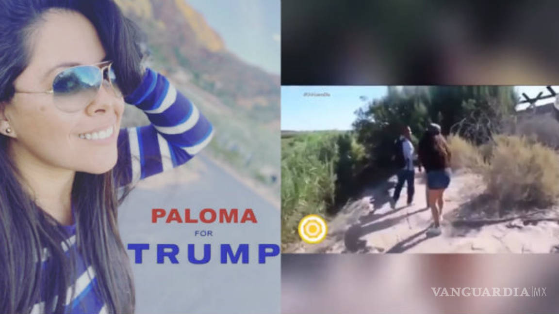 Mexicana nacionalizada estadounidense y pro Trump corre a migrantes de EU (Video)