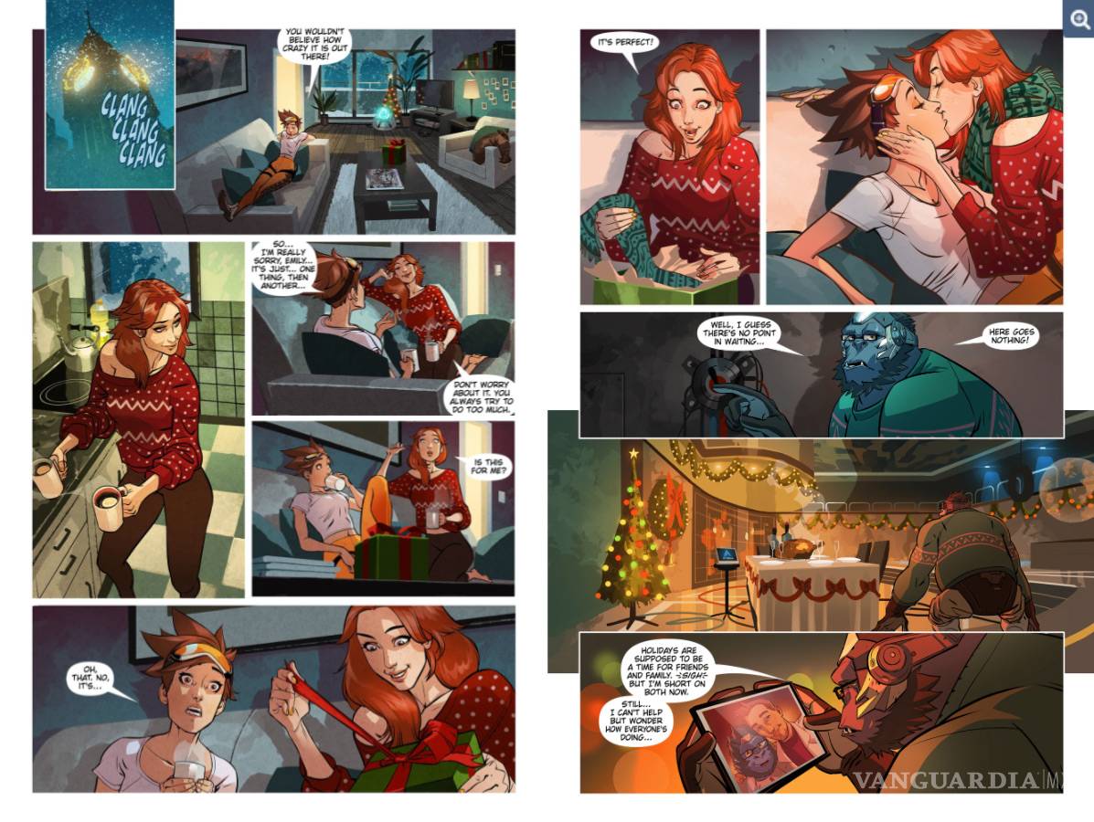 $!A Tracer de Overwatch le gustan las chicas