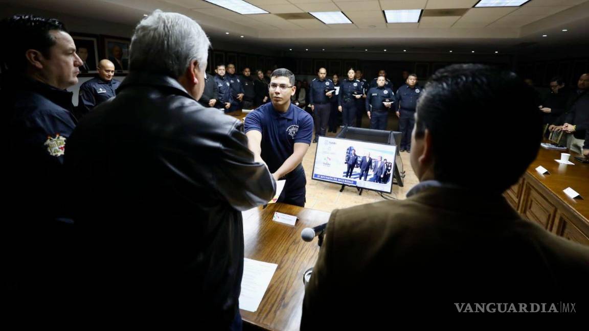 En constante capacitación los policías de Saltillo