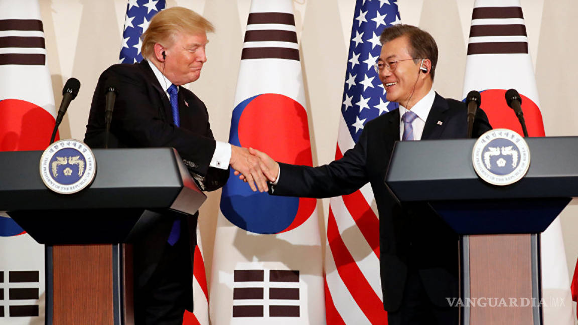Trump se reunirá con presidente de Corea del Sur para hablar sobre desnuclearización y paz