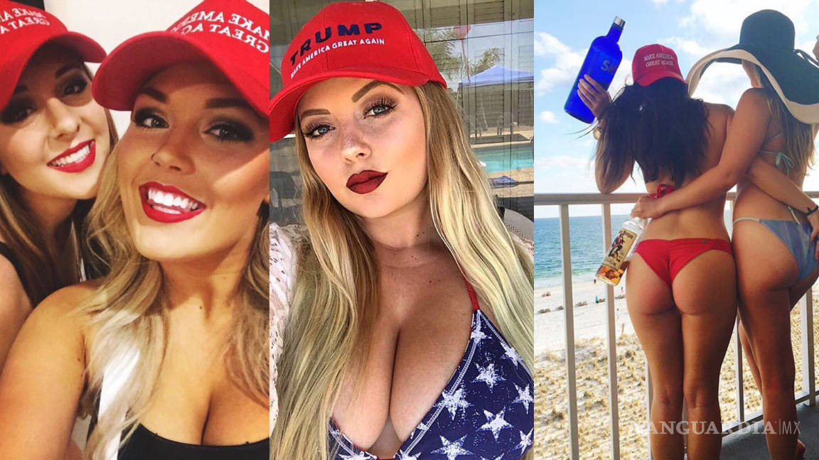 #TrumpGirls Conoce a las sexys fanáticas de Donald Trump (fotos)