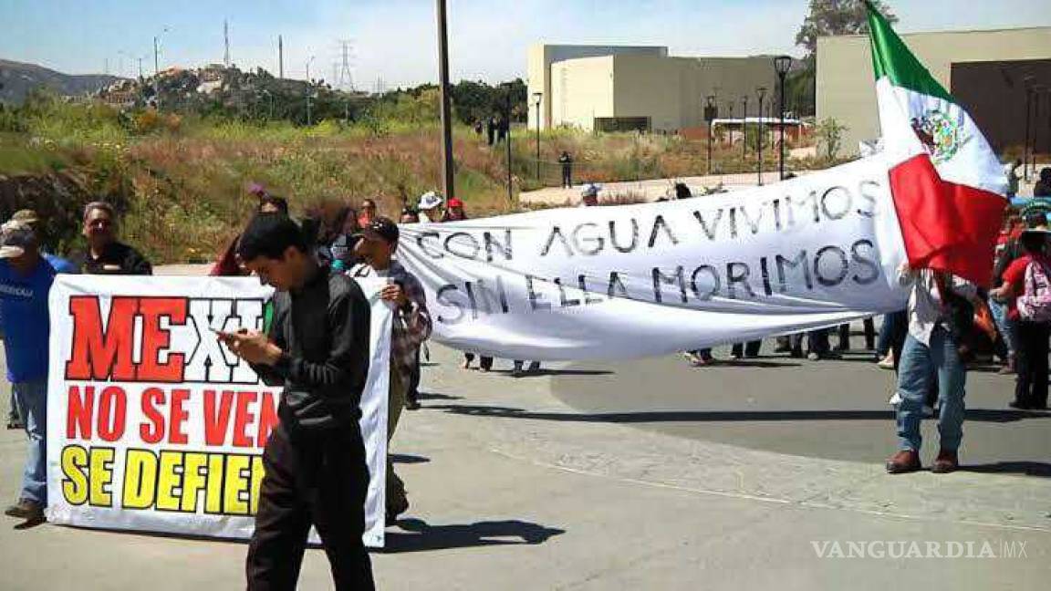 Activistas de 'Mexicali Resiste' ofenden al nuevo titular de Semarnat
