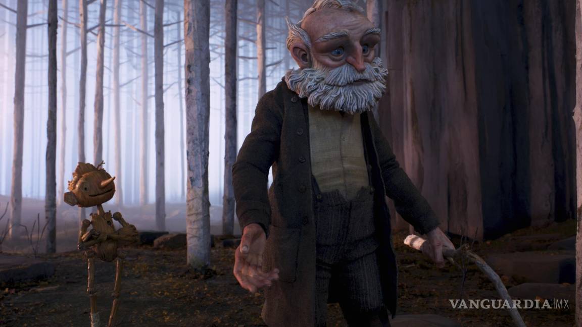 $!En esta imagen proporcionada por Netflix, Gepetto, con la voz de David Bradley, derecha, y Pinocho, con la voz de Gregory Mann, en una escena de Guillermo del Toro's Pinocchio (“Pinocho de Guillermo del Toro”). (Netflix vía AP)